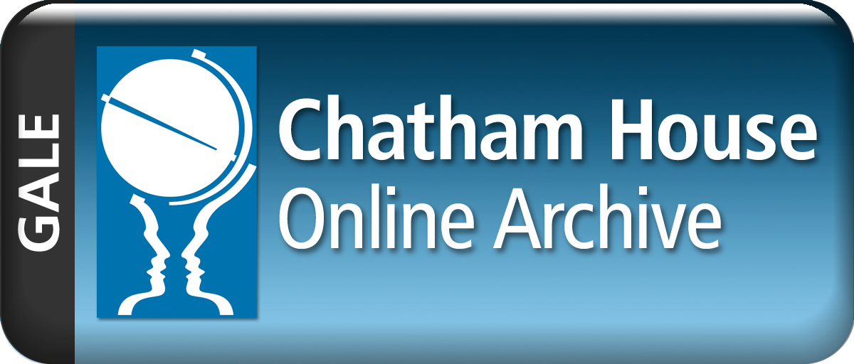 Chatham House Online Archives
