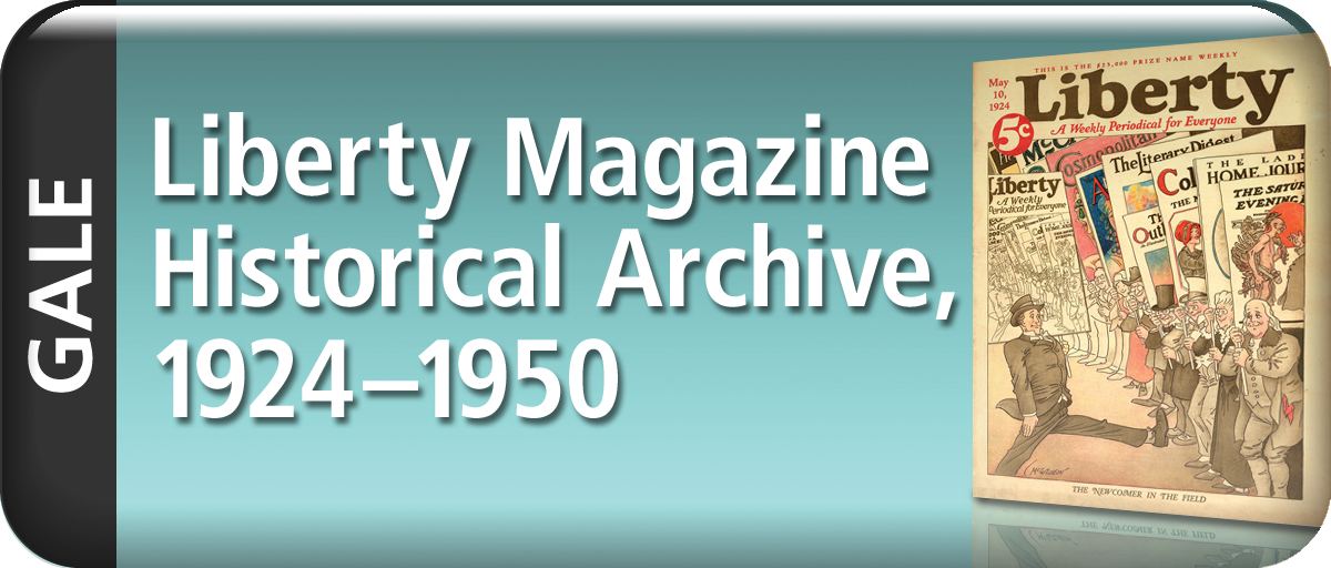Liberty Magazine Historical Archive, 1924-1950